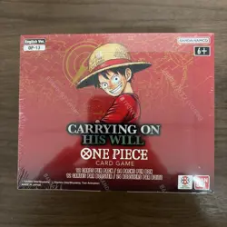 One Piece TCG OP-13 Carrying On His Will Booster Box DAMAGED (English) - Image 1