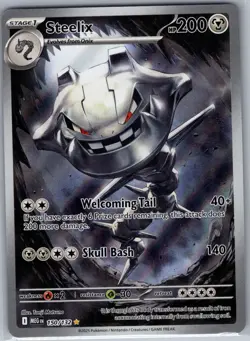 Steelix 150/132 ME01: Mega Evolution - Pokemon Card - NM - Image 1