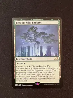 Boseiju, Who Endures (Extended Art) Kamigawa: Neon Dynasty Regular - Image 1