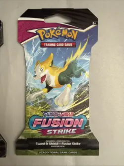 2021 | Pokemon | Lot of x3 Fusion Strike Sleeved Booster Packs | Sealed | TCG - Image 3