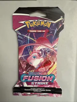 2021 | Pokemon | Lot of x3 Fusion Strike Sleeved Booster Packs | Sealed | TCG - Image 4