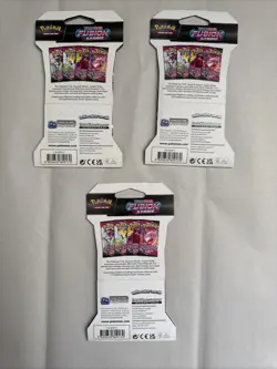 2021 | Pokemon | Lot of x3 Fusion Strike Sleeved Booster Packs | Sealed | TCG - Image 5