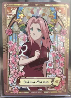 Sakura Haruno NARUTO NRSA01-SP-003L5 Naruto Kayou Card Game - ENGLISH Series 1 - Image 1