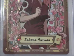 Sakura Haruno NARUTO NRSA01-SP-003L5 Naruto Kayou Card Game - ENGLISH Series 1 - Image 2