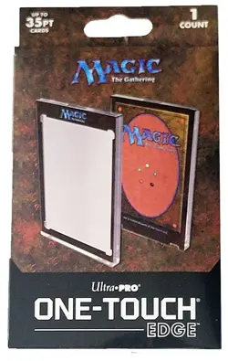Ultra PRO One Touch Edge Card Holder Magnetic Case Magic The Gathering - Classic - Image 1