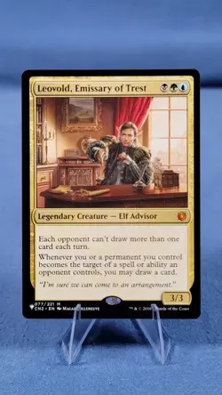 Leovold, Emissary of Trest - MTG - The List - Excellent NM - Image 1