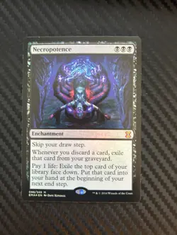 Near Mint x 1 Necropotence - Foil Eternal Masters - Image 1