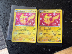 Pokemon Pikachu RC7/RC25 x2 Holo Legendary Treasures Radiant Collection - Image 1