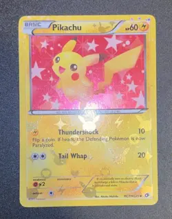 Pikachu Holo Pokemon Card Legendary Treasures Radiant Collection RC7/RC25 LP+ - Image 1
