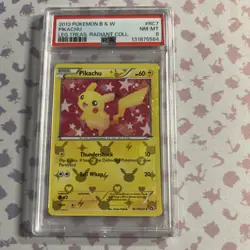 Pikachu RC7/RC25 Legendary Treasures: Radiant Collection Holo - Image 1
