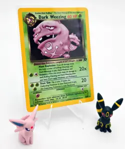 Dark Weezing 14/82 Unlimited Holo Rare WotC Promo Pokemon Team Rocket - Image 1