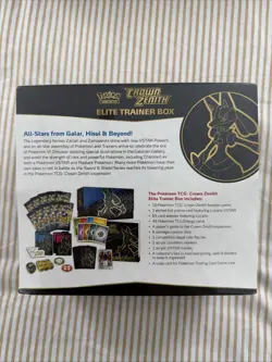 POKEMON TCG CROWN ZENITH SEALED ELITE TRAINER BOX ETB - Image 2