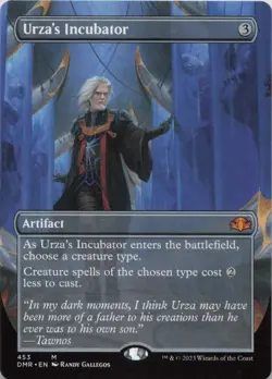 Urza's Incubator (Borderless) M Dominaria Remastered 453 - LP MTG - Image 1