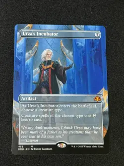 Urza's Incubator Borderless MTG Dominaria Remastered Unplayed NM Card # DMR 453 - Image 1