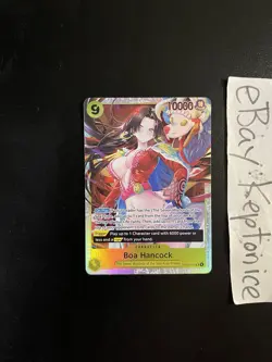 One Piece TCG Boa Hancock OP14-112 Super Rare Foil The Azure Sea’s Seven SR - Image 1