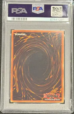 Yugioh 2002 Flame Swordsman 1st Edition Legend of Blue-Eyes PSA 10 LOB-003 - Image 2