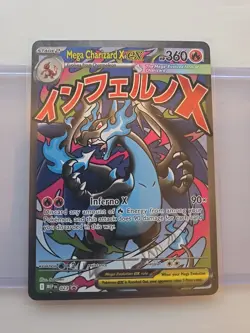 MEGA CHARIZARD X EX #23 BLACK STAR PROMO From UPC Mint Pokemon Phantasmal Flames - Image 1