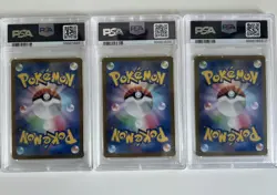 PSA 10 Squirtle Wartortle Blastoise Set 001-003/032 CLK Classic Pokemon Japanese - Image 2