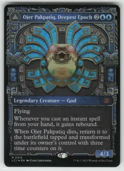 MTG Ojer Pakpatiq, Deepest Epoch Showcase Foil The Lost Caverns of Ixalan 315 NM - Image 1