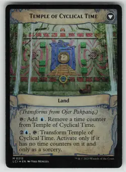 MTG Ojer Pakpatiq, Deepest Epoch Showcase Foil The Lost Caverns of Ixalan 315 NM - Image 2
