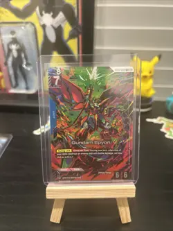 Gundam Epyon (LR+) GD02-002 - Gundam TCG Card Game - Dual Impact ALT ART FOIL - Image 1