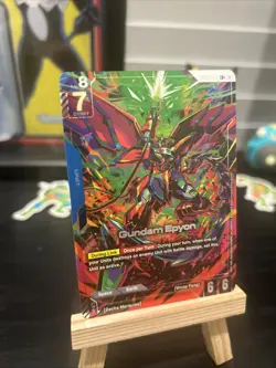 Gundam Epyon (LR+) GD02-002 - Gundam TCG Card Game - Dual Impact ALT ART FOIL - Image 4