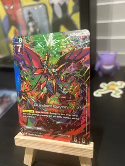 Gundam Epyon (LR+) GD02-002 - Gundam TCG Card Game - Dual Impact ALT ART FOIL - Image 5