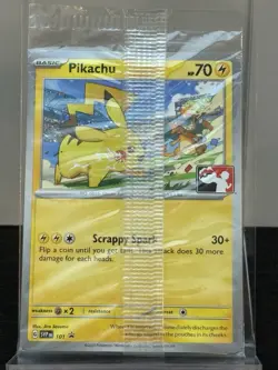 Pikachu 101 Play! Pokemon Worlds 2023 SVP Black Star Promo NM SEALED - Image 1