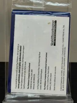 Pikachu 101 Play! Pokemon Worlds 2023 SVP Black Star Promo NM SEALED - Image 2