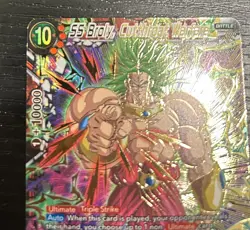 SS Broly Cutthroat Warfare BT29-149 SCR Fearsome Rivals Dragon Ball Super Card - Image 3