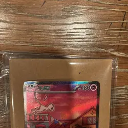 Pokemon Card Mew ex SAR 205 165 SV2a Pokemon 151 Korean Full Alt Art NM - Image 3