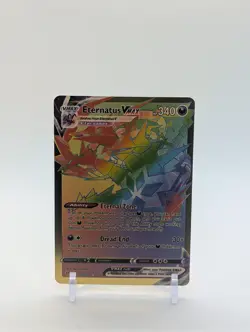 Pokemon🔥ETERNATUS VMAX 192/189🔥GOLD FOIL Custom Card🔥Rainbow🔥Darkness Ablaze - Image 1