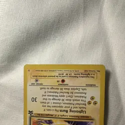 Zapdos 2000 Black Star Promo 23/53 70 HP Regular Vintage Pokemon Card - Image 3