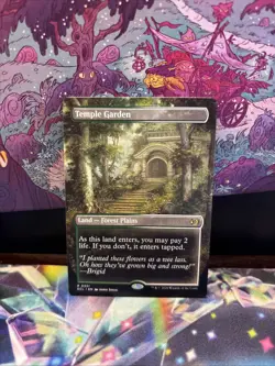 Temple Garden (Borderless) Lorwyn Eclipsed Regular Near Mint - Image 1