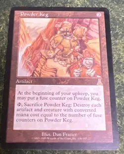 Powder Keg Urza's Destiny MTG Premodern MP - Image 2