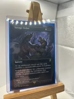 Savage Order (Borderless) Universes Beyond: Jurassic World Collection Regular - Image 3