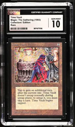 TIME VAULT Collectors Ed Rare Reserved List CGC 10 Gem Mint MTG [Nostalgium] - Image 1