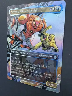 MTG Magic The Gathering SP dr, Piloted by Peni Foil SPM Spider-Man Borderless NM - Image 3