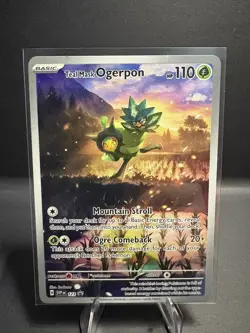 Pokemon TCG - Teal Mask Ogerpon - SVPEN123 - Black Star Promo - (Near Mint) - Image 1