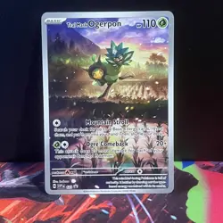 Pokemon TCG - Teal Mask Ogerpon - SVPEN123 - Black Star Promo - (Near Mint) - Image 1