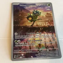 Pokemon TCG - Teal Mask Ogerpon - SVPEN123 - Black Star Promo - (Near Mint) - Image 3