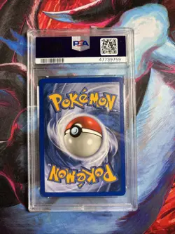 2003 POKEMON SKYRIDGE #30 STARMIE-REVERSE FOIL PSA 8 - Image 3