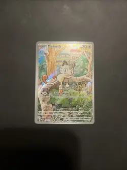 Meowth 106/094 Pokemon TCG Phantasmal Flames English Illustration Rare IR NM - Image 1