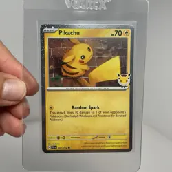 Pokemon Pikachu 051 /162 Stamped 2026 Pokemon Day 30 Promo TCG - Image 1