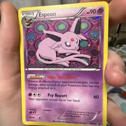 Pokemon TCG Espeon Black & White BW92 Black Star Promo Holo Card NM - Image 2