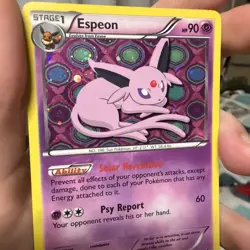 Pokemon TCG Espeon Black & White BW92 Black Star Promo Holo Card NM - Image 3
