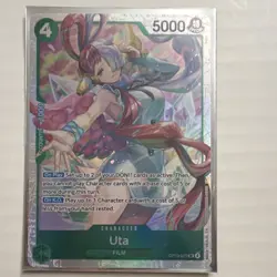 One Piece Uta OP13-023 Special Rare Full Art Holo 5000 Power Bandai - Image 1