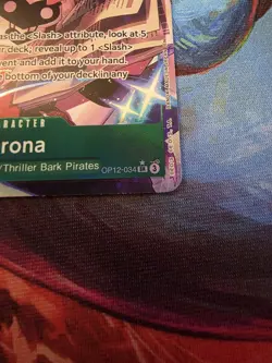 2025 One Piece Legacy of the Master Alternate Art #OP12-034 Perona - Image 5