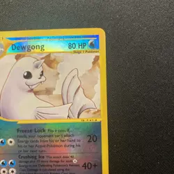 Dewgong 7/144 Skyridge Reverse Holo (VERY GOOD CONDITION) - Image 3