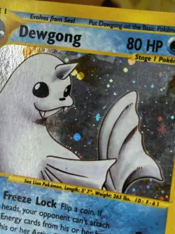 Pokemon TCG Dewgong H6/H32 Skyridge Holo 2003 MP - Image 3